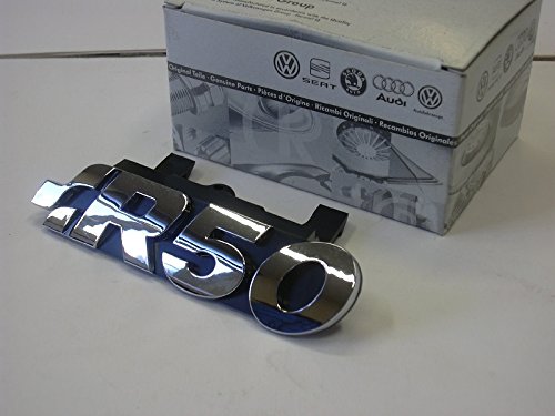 Volkswagen Original VW R50 Front Grill Badge Emblem Chrome - 7L9853679