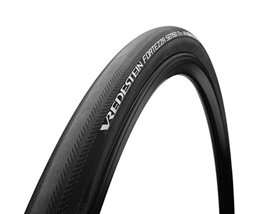 Vredestein Senso All Weather, Tubular Unisex - Adulto, Negro, 700 x 25 cm