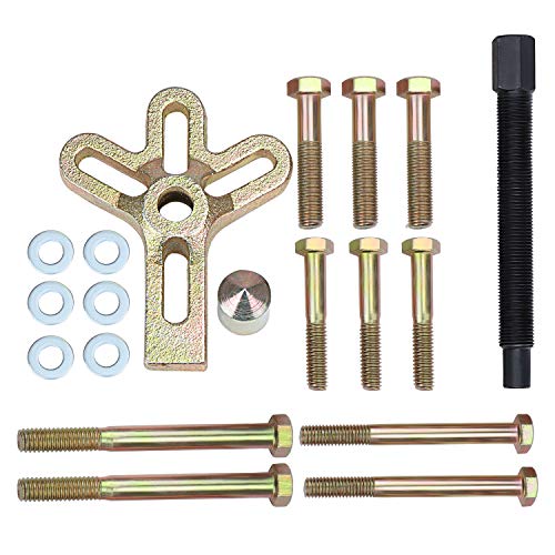 WiMas 13Pcs Harmonic Balancer, Volante Extractor Kit de Herramientas, Volante Herramientas de reparación