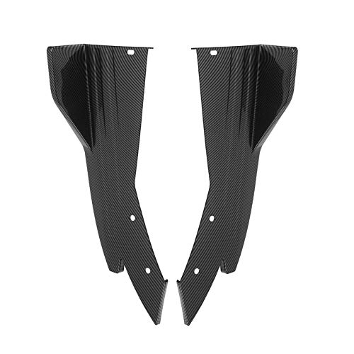 WZ Cuerpo de Coches Spoiler Universal Car Trasero Parachoques Difusor de Labios Difusor de Labios Difpectores de ángulo para V-W G-OLF MK5 MK6 MK7 para F-ORD para M-Ustang (2pcs)