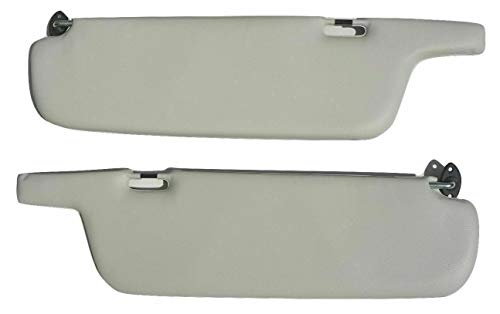 XIOSOIAHOU Ajuste para Volkswagen para VW para Transporter 3 T3 1979-1992 Viseras de Sol Crema Izquierda + Derecha Parasol (Color : Gray)