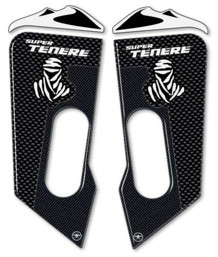 2 Adhesivos 3d Protecciones Guardabarros Delantero Compatible para Yamaha Super Tenere