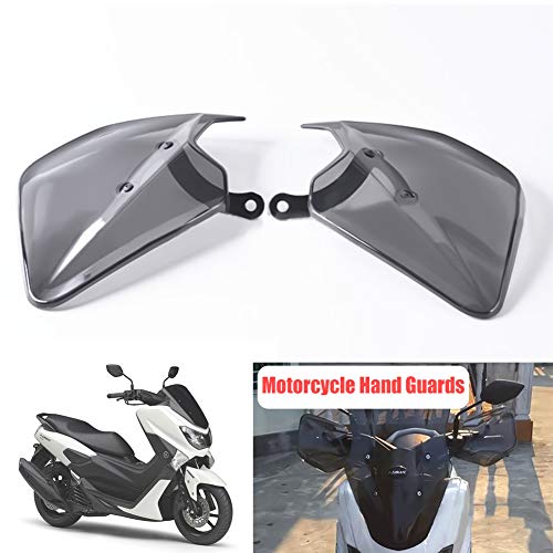 Auzkong - Protector de Mano para Motocicleta, Freno de Embrague, Protección de Mano ABS para Yamaha NMAX 125/150/155 (2015-2018), XMAX 250/300/400 (2017-2018), NVX 155/Aerox 155 (2017-2018) 1 Par