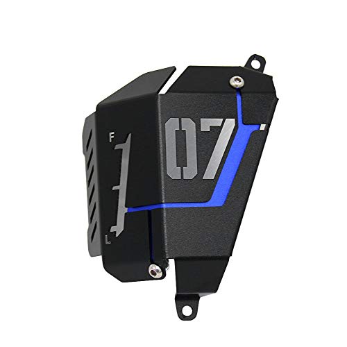 Carrfan MT07 FZ07 Cubierta Protectora del Tanque de Recuperación de refrigerante para Yamaha MT-07 FZ-07 2014-2019