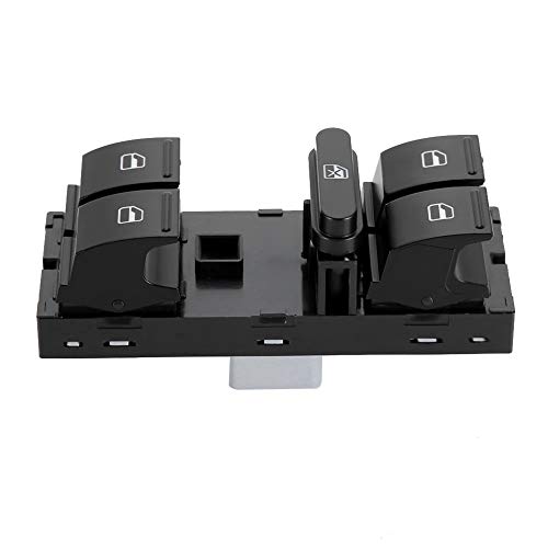 Fydun Botón de control de la ventana eléctrica Interruptor de control para Golf Jetta Sedan Passat Tiguan OEM 1K4959857B