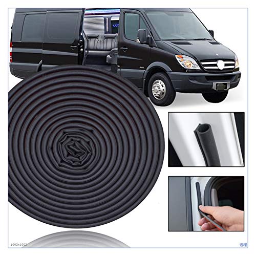 GUANGGUANG Heartwarming Shop 33ft / 10m 16 x 16 mm Fit para Mercedes Benz Sprinter 901 902 903 904 905 906 907 910 Fit for VW LT II II Crafter Sello de la Puerta Sello de la Tira de Goma