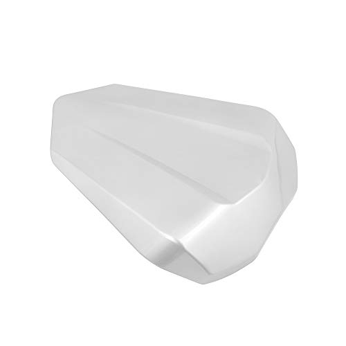 JFG RACING Cubierta trasera para asiento trasero de motocicleta para Yamaha R6 2006-2007 (blanco)