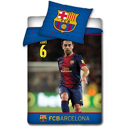Juego de sábanas Xavi FC Barcelona 100% algodón