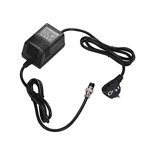 Kalaok 17V 420mA Consola de mezcla Mezclador Fuente de alimentación Adaptador de CA Conector de 3 pines 220V Entrada Enchufe UE para Yamaha MG16 / MG166CX / MG166C / F4 / F7 / 6FX