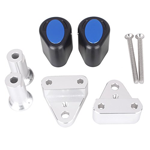 Lijincheng CNC Aluminio Marco Slider Shock Protector Guard para Yamaha XJR1300 1998 1999 2000 2001 2002 2003 2004 2005 2006 2007 2008 (Color : Blue)