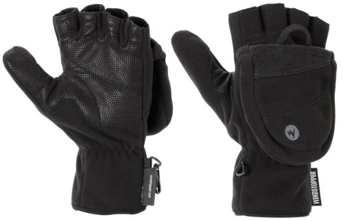 Marmot 15440-001-7 Guantes Convertibles, Hombre, Negro, XXL