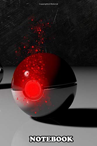 Notebook: 3d Render Four Pokeballs Done In Maya Mental Ray Materi , Journal for Writing, College Ruled Size 6" x 9", 110 Pages