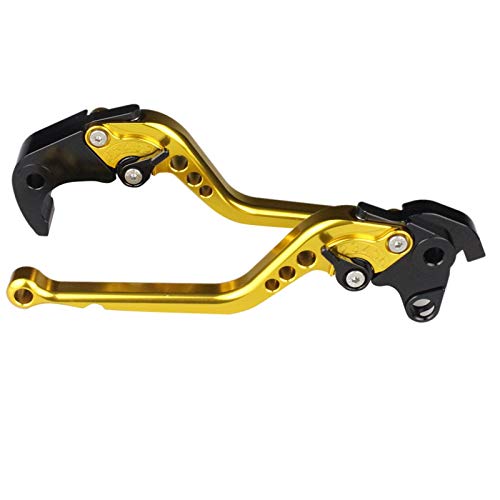 Palancas de Freno para Y-AMAHA SR250 1991 1992 1993 1994 1995 1996 Motorcycle Freno Leva De Embrague Aluminio Ajustable Motocicleta Mango De Embrague (Color : C)