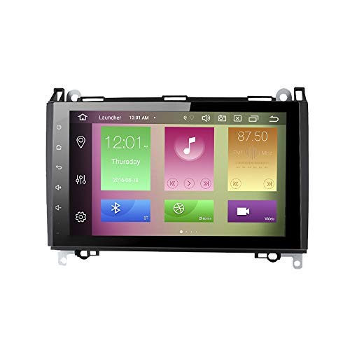 para Mercedes-Benz W169 W245 B160 / B170 / B180 / B200 W639 Vito Viano W906 Sprinter VW Crafter Android 10.0 Octa Core 4GB RAM 64GB ROM 9" Car Radio Stereo GPS System Car Multimedia Player