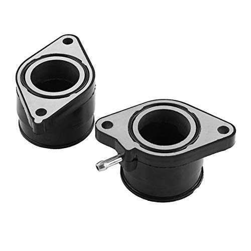 Racing Parts Acouto Carburador de motocicleta Interfaz de admisión Adaptador de carburador para Xt600 Xt600z Xt600e 1984-2003 Adaptador de colector de admisión