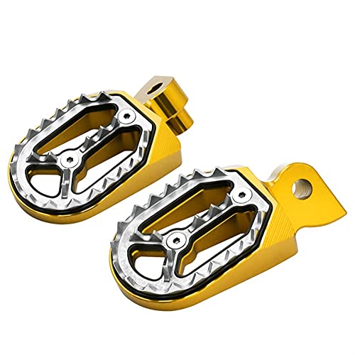 Reposapiés Reposapiés De Pedal De Clavija CNC De Motocicleta Para Y&amaha YZ 85125250 YZ85 YZ125 YZ250 WR250F 1999-2015 YZ450F 2004-2016 Estriberas (Color : C)