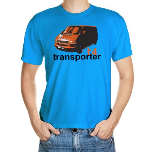 ShirtShack Nuevo Cool T4 Transporter Mens Camisetas S M L XL XXL XXXL Azul