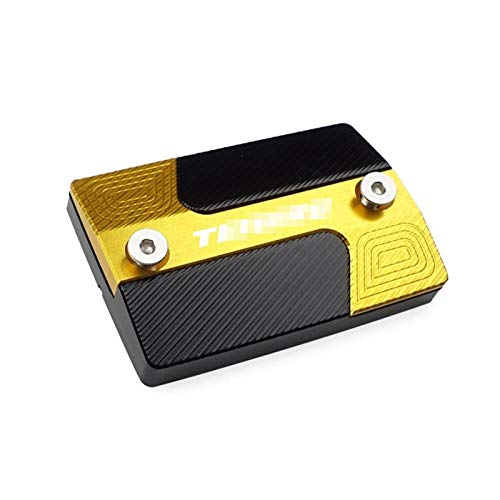 Tapón Depósito Aceite Para Y&amaha SUPERTENERE XT1200ZE XT1200Z SUPER TENERE Motocicleta CNC Aluminio Embrague Delantero Líquido De Freno Depósito Tapa Tapa Tapón Depósito Combustible (Color : E)