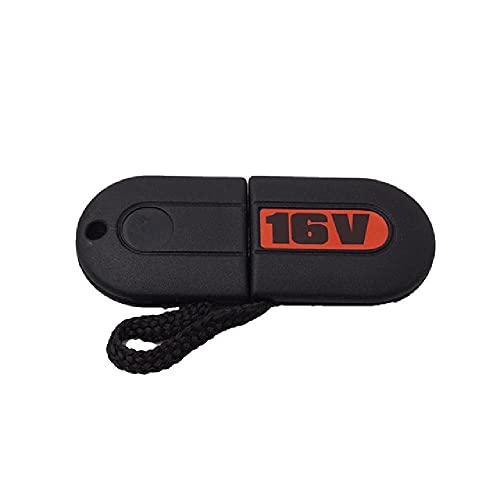 TGBVPill Llavero Fob Apto para VW 16V VR6 TDI MK2 Golf G60 Llave HU49 Hoja sin Cortar con Llave de iluminación LED sin Logotipo Estilo de Coche