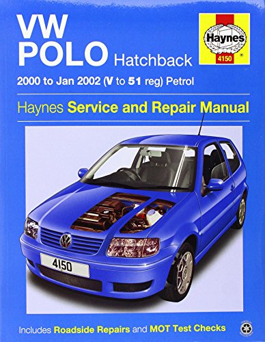 VW Polo Hatchback Petrol Service And Repair Manual: 00-02