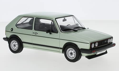 Whitebox WB124056 compatible con VW Golf I GTI verde metalizado 1983, 1:24, modelo listo