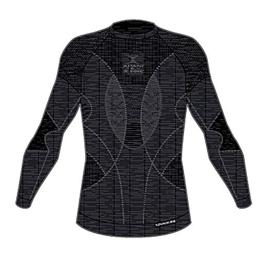 X-Bionic AP-WT06W19M-B026-S Camiseta Ml C/Redondo Apani 4.0 Merino Hombre Negro, S