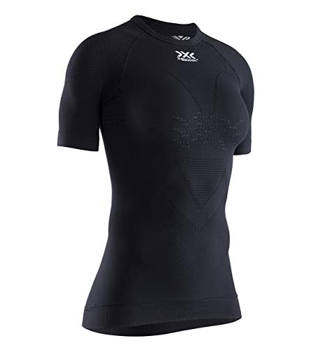 X-Bionic Camiseta M/C Energizer Mk3 Round Neck Mujer Negro