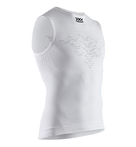 X-Bionic Camiseta S/M Energizer Mk3 Hombre Blanco, L, NG-YT02S19M