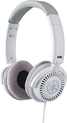 Yamaha HPH-150 - Auriculares supraaurales de diadema, cascos abiertos de respuesta plana, ajuste cómodo y sonido dinámico de calidad, para instrumentos digitales, color Blanco