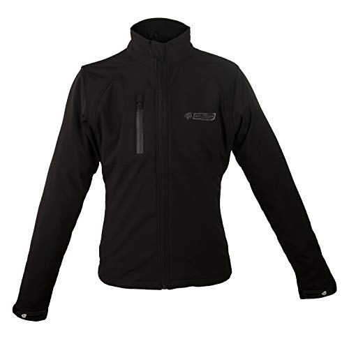 Zerimar KENROD Chaqueta de neopreno| Mujer Modelo softshell con forro |Transpirable |Color negro Talla XL